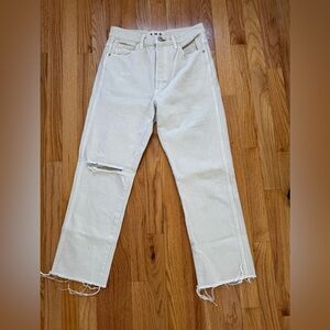 AMO Loverboy Distressed Crop Boot Sz 26